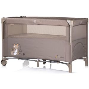 Patut pentru copii Chipolino Relax tiramisu pliabil, cu laterala culisanta imagine