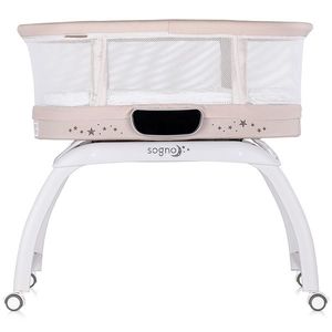 Patut pentru copii Chipolino Sogno 2 in 1 macadamia cu leganare si cantar integrat imagine