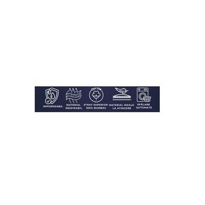 Protectie impermeabila matlasata Premium pentru saltea Homibon Alb 200x200 cm, anti acarieni, lavabila la masina, bumbac cu membrana TPU imagine