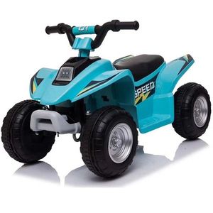 Atv electric pentru copii Nichiduta Speed 1 Blue 25 W, Acumulator 6V 4.5Ah, Roti rezistente, Pornire la buton, Suport picioare lat, Mers inainteinapoi, Viteza 3-5kmh imagine
