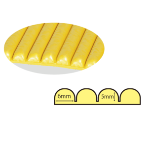 Panou protector pentru pereti Car Boy Safety galben din spuma 600x900x5mm imagine