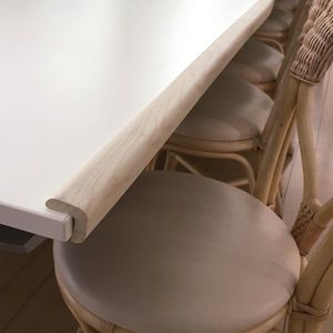 Banda protectie colturi pentru copii Car Boy Safety culoarea lemnului alb din spuma 24x900x16x22x6 mm imagine