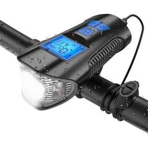 Set far si stop pentru bicicleta, lumina led, 4 moduri iluminare, microusb, ipx7, 1500mah imagine
