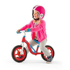 Bicicleta de echilibru, Chillafish Charlie Red, Usoara, Cu ghidon si sa reglabile, Greutate 2.5 Kg, Cu roti din spuma EVA, 10 inch, Pentru 18-48 luni imagine