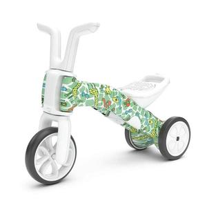 Tricicleta pentru copii Chillafish Bunzi Gidaffiti 2 in 1 transformabila in bicicleta fara pedale, scaun usor reglabil, roti din cauciuc sintetic, spatiu depozitare jucarii, greutate admisa 25 kg imagine