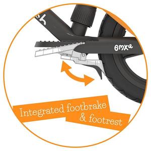 Bicicleta de echilibru Chillafish BMXie 02 Ginger cu suport pentru picioare si frana integrata imagine