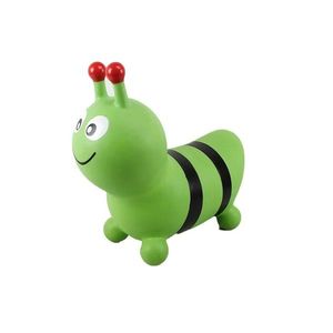 Omida gonflabila pentru sarit, cauciuc verde, 56x25x45 cm imagine