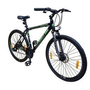 Bicicleta hibrida 700c, de munte si oras, cadru 18 inch aluminiu, 21 viteze shimano, frane pe disc imagine