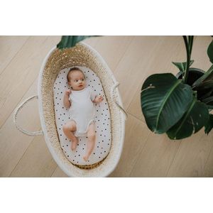 Set 2 cearceafuri cu elastic pentru landoucosulet bebe Bumbac Animale Epoca Almond Cream Sleepee imagine