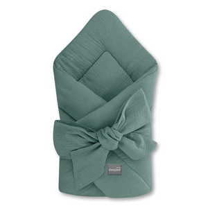 Wrap Babyhorn pentru nou nascut Ocean Green Sleepee imagine