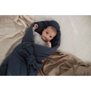 Wrap Babyhorn pentru nou nascut Petrol Sleepee imagine