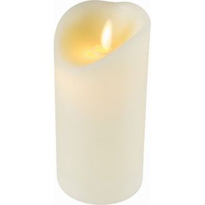 Lumanare din ceara cu led, efect flacara mobila, alimentare baterii, home imagine
