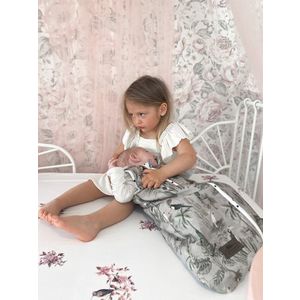 Sac de dormit din bumbac 0-4 luni Newborn Jungle Khaki Sleepee 2, 5 tog imagine