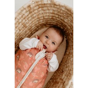 Sac de dormit din bumbac 0-4 luni Newborn Animale de Epoca Arici Sleepee 2, 5 tog imagine