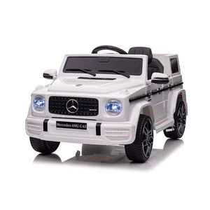 Masinuta electrica cu telecomanda, mercedes benz g63, mp3, usbsd, 2 motoare 25w, roti spuma eva, suspensii, 110x69x53 cm imagine