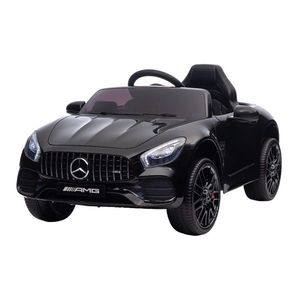 Masinuta electrica pentru copii, mercedes benz amg gt, 2 motoare 20w, mp3, usbsd, suspensie, maxim 35 kg, 12v, negru imagine