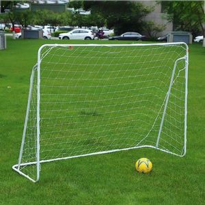 Poarta de fotbal pentru copii, cu plasa, 213x150x75 cm, cadru otel imagine