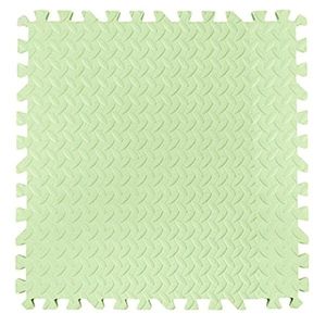 Covoras puzzle xl, 60x60 cm, grosime 2 cm, spuma eva, 2 piese culoare verde imagine