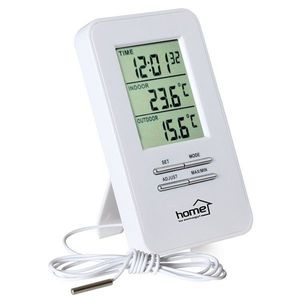 Statie meteo digitala, interior si exterior, ceas cu alarma inclus, home imagine