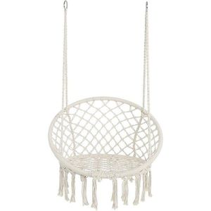Hamac suspendat, leagan tip cuib cu spatar confortabil, pentru o persoana, interior si exterior, 50x70x100 cm imagine
