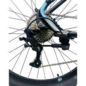 Bicicleta mountain bike aluminiu, 27.5 inch, schimbator 27 viteze, frane mecanice, genio imagine