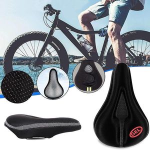 Husa scaun bicicleta, ergonomica, strat silicon si gel, impermeabila, marcaj reflectorizant imagine