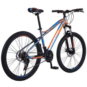 Bicicleta mountain bike 26, cadru otel, 21 viteze, schimbator shimano, suspensii pe furca, frana disc, phoenix imagine