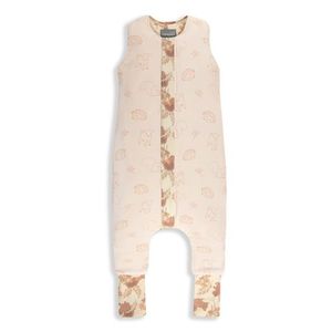 Sac de dormit din bumbac cu 2 fete 1-2 ani ani Animale de Epoca AlmondCream Sleepee 2.5 tog imagine