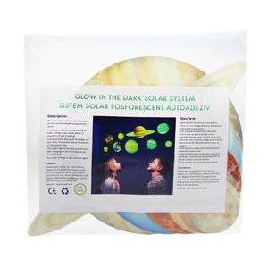 Sticker decorativ glow model sistem solar pentru camera copilului imagine