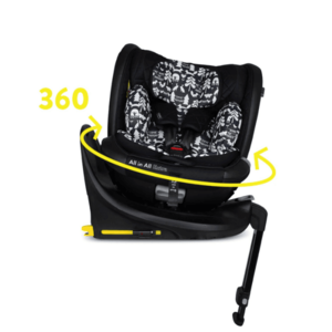 Scaun auto Cosatto All in All Extra Silhouette 40-150 cm I-Size, Testare ADAC, Isofix, SIPS, Rotatie 360, Tetiera reglabila imagine