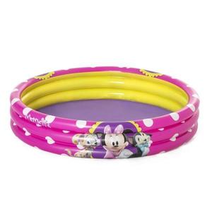 Piscina Minnie Mouse gonflabila, pentru copii 2 ani+, Bestway 91079, 122 x 25 cm, 140 litri imagine