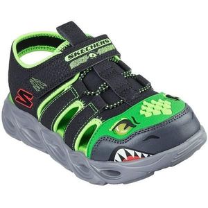 Sandale copii Skechers Thermo-splash - Hydr 400613L-BKLM, 36, Verde imagine
