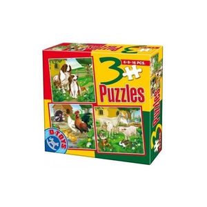 3 Puzzle Animale 1 imagine