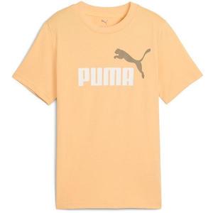 Tricou copii Puma Ess 2 Color No.1 Logo Tee B 68577841, 128, Portocaliu imagine