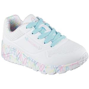 Pantofi sport copii Skechers Uno Lite - Lovely Luv 314976L-WPTQ, 39, Alb imagine