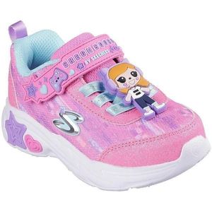Pantofi sport copii Skechers Snuggle Sneaks - Ske 302214N-PKMT, 21, Roz imagine