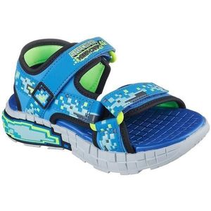 Sandale copii Skechers Mega-splash 4k 402161L-BBLM, 28, Albastru imagine