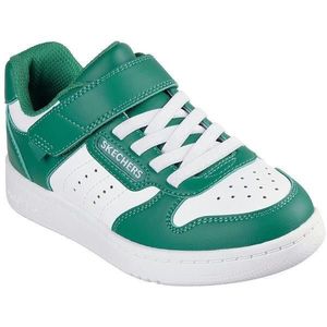 Pantofi sport copii Skechers Quick Street 405638L-GRW, 28, Verde imagine