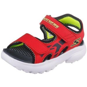 Sandale copii Skechers Razor Splash - Aqua 406513N-RDBK, 24, Rosu imagine