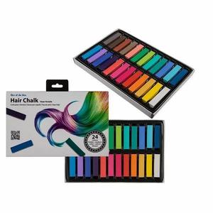 Creta colorata pentru par 24 culori imagine