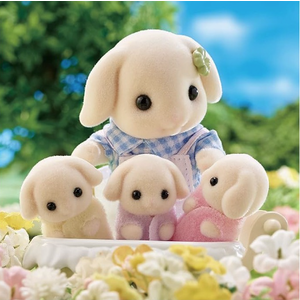 Set 5 figurine - Familia Iepurasilor Flora | Epoch imagine