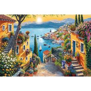 Puzzle 1500 piese - Vedere la mare | Trefl imagine