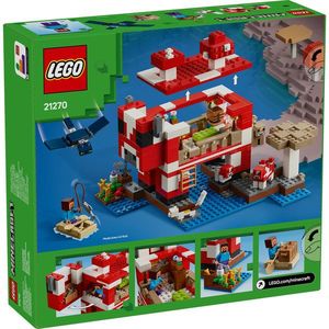LEGO Minecraft - Casa Mooshroom (21270) | LEGO imagine