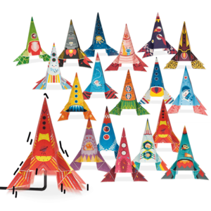 Set creativ - Easy Origami - Rachete | Ludattica imagine