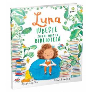 Luna iubeste ziua de mers la biblioteca, Joseph Coelho imagine