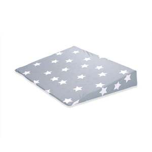 Perna Inclinata antisufocare, Lorelli Air Comfort, 60 X 45 X 9 cm, husa detasabila si lavabila, Blue Grey Mist imagine