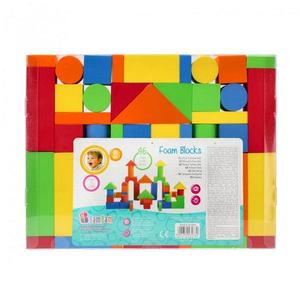 Set cuburi de construit din spuma, BamBam imagine
