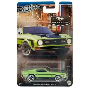 Masinuta metalica, Hot Wheels, 71 Ford Mustang MACH 1, JBY52 imagine