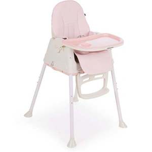 Scaun de masa 2 in 1 Kikka Boo Creamy, Roz imagine