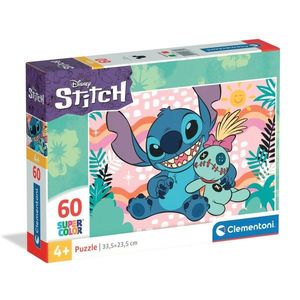 Puzzle Clementoni, Disney Stitch, 60 piese imagine